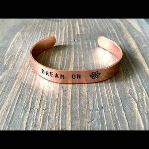 handmade Jewelry - Hand stamped adjustable metal cuff bracelet handmade Jewelry - Hand stamped adjustable metal cuff bracelet